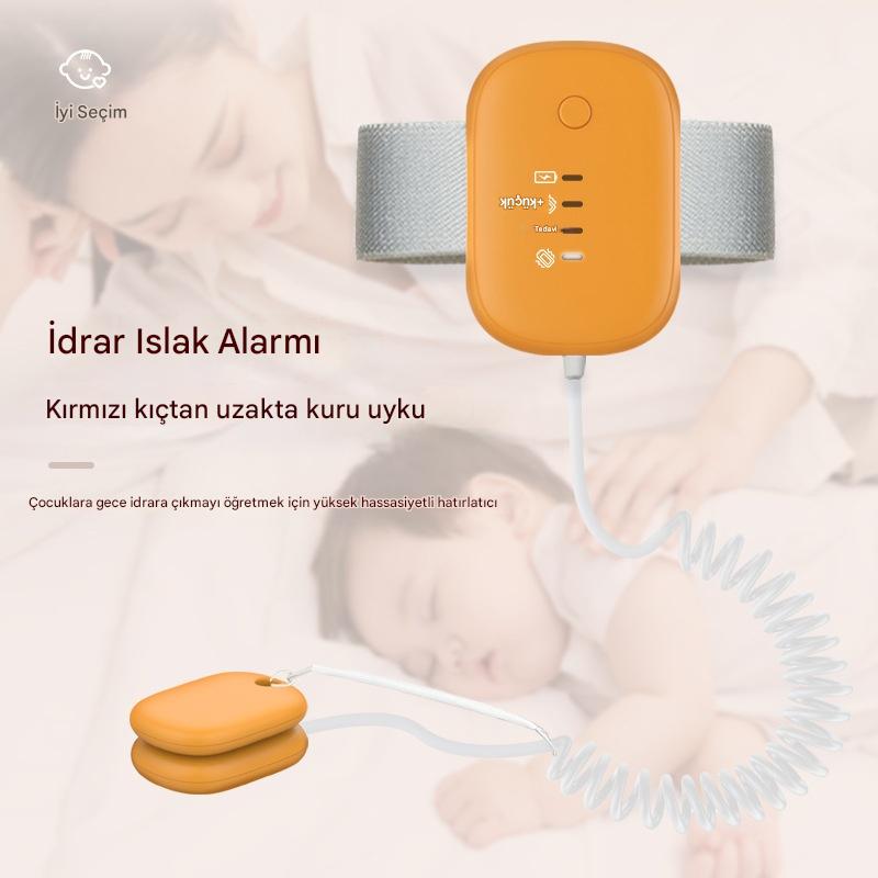 Yatak Islatma Alarmı + Su geçirmez bez hediye