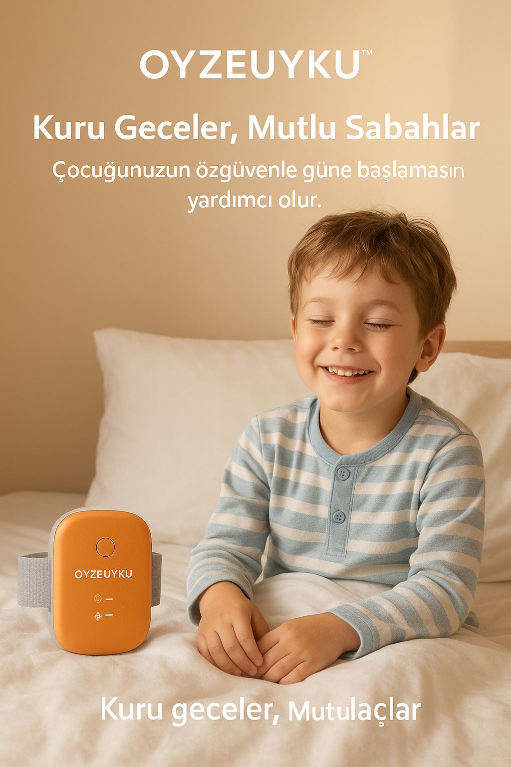 Yatak Islatma Alarmı+Su Geçirmez Bez Hediye