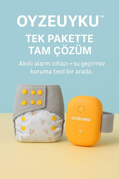 Yatak Islatma Alarmı+Su Geçirmez Bez Hediye
