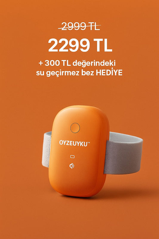 Yatak Islatma Alarmı+Su Geçirmez Bez Hediye